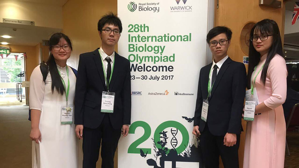 Vietnam strikes gold at Int’l Biology Olympiad