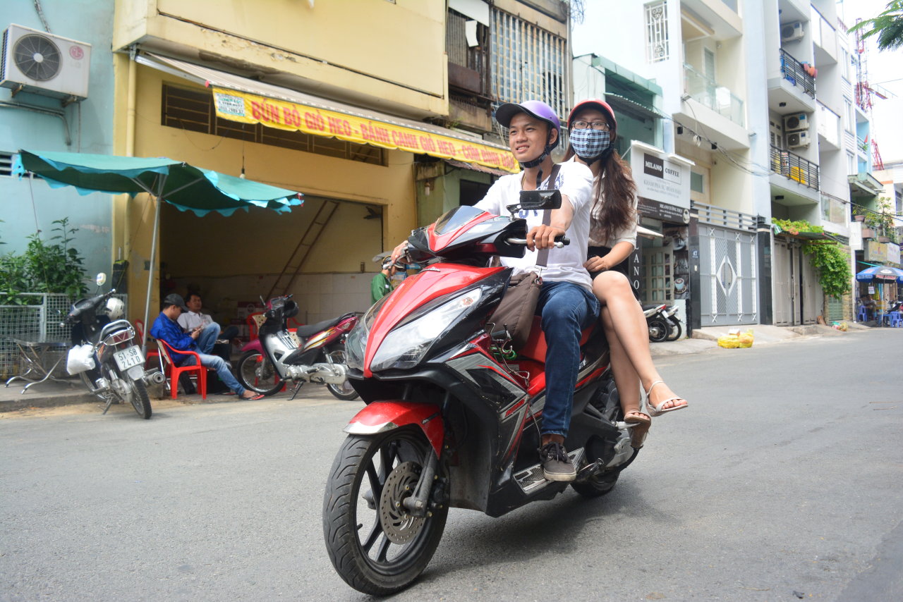 ​Life as a VIP motorbike taxi driver in Saigon