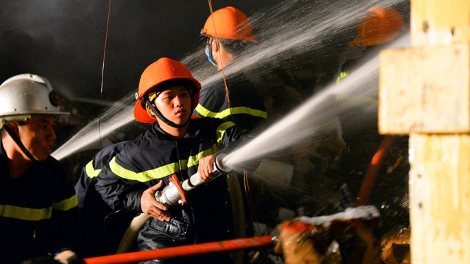 Meet the Saigon man who is firefighter by night, test-taker by day