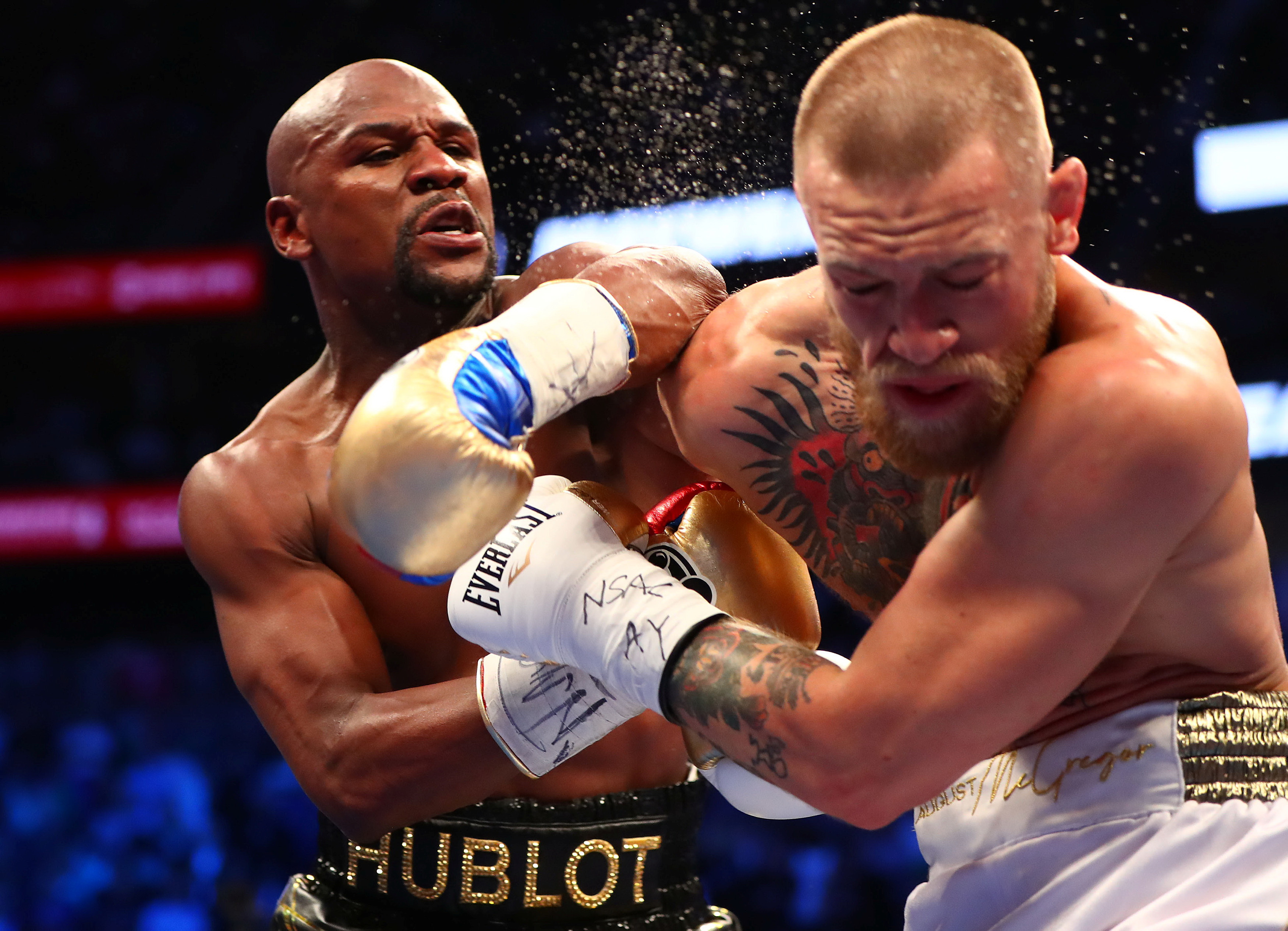 Mayweather silences McGregor with 10th round stoppage