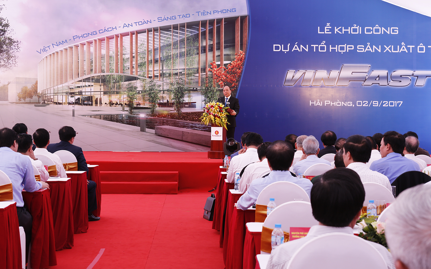 Vietnam's Vingroup starts construction on $1-1.5 billion first phase car factory