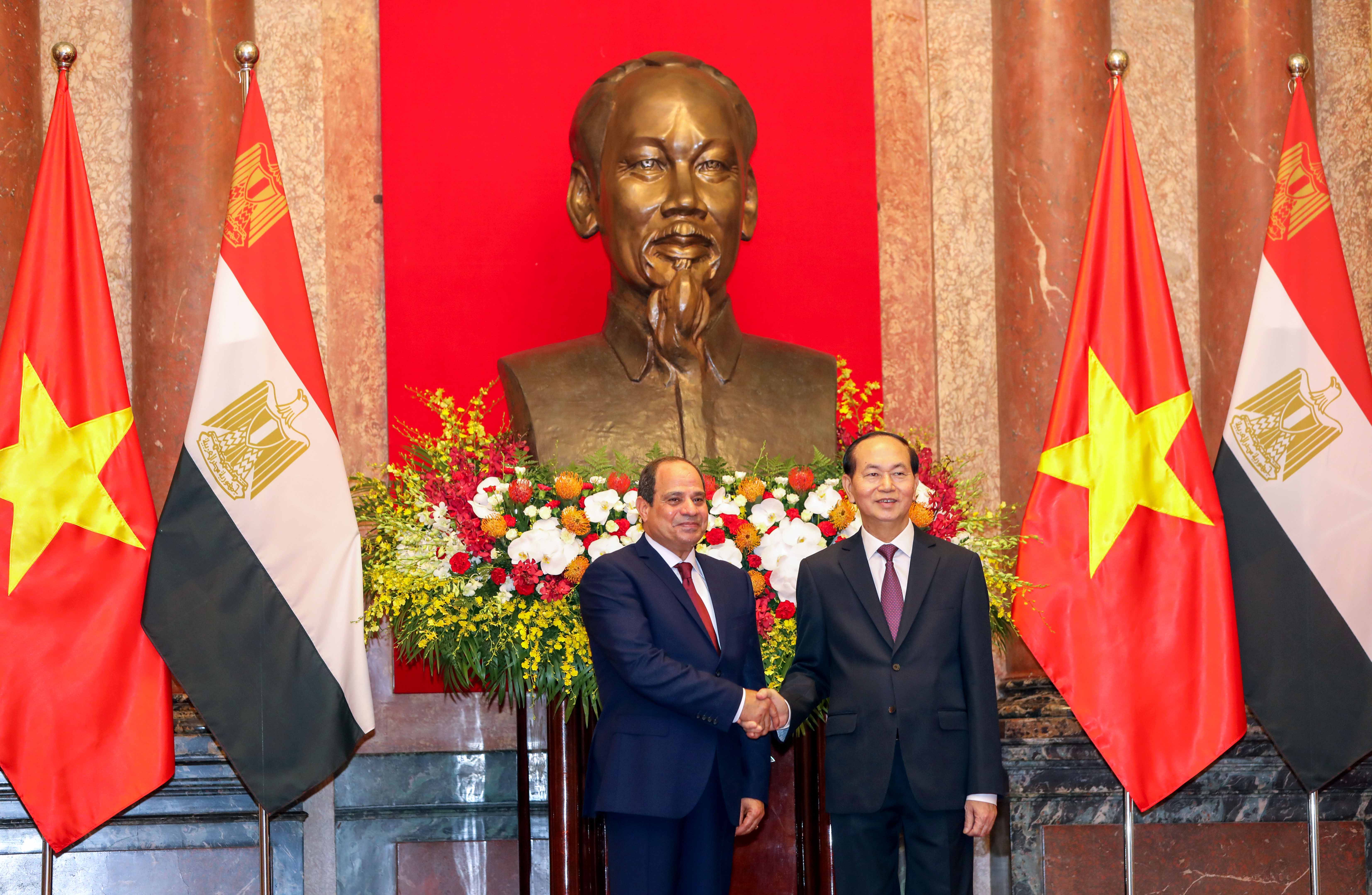 ​Egypt's Sisi eyes $1 billion in trade on Vietnam visit