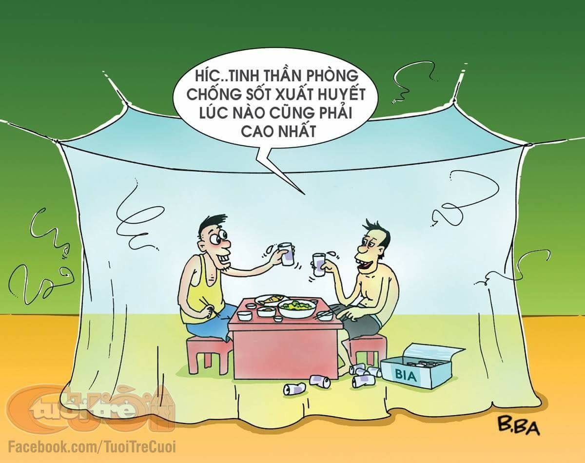 Cartoon: Fighting dengue fever in Vietnam ...