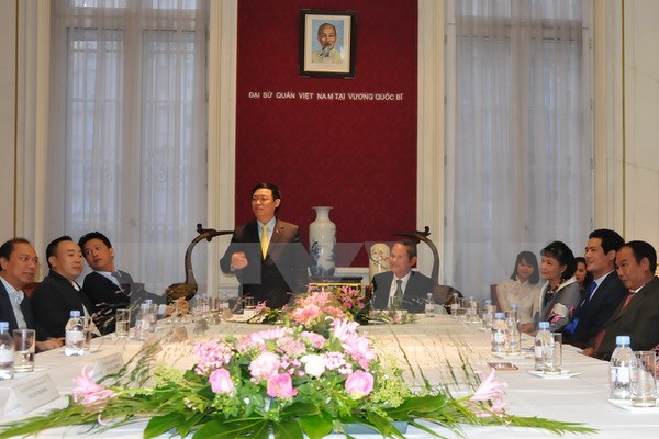 ​Vietnam’s deputy premier seeks investment from Belgian businesses during visit
