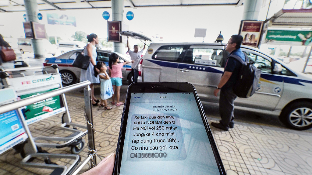 ​In Vietnam, flight ticket agents sell passenger info to airport transport services