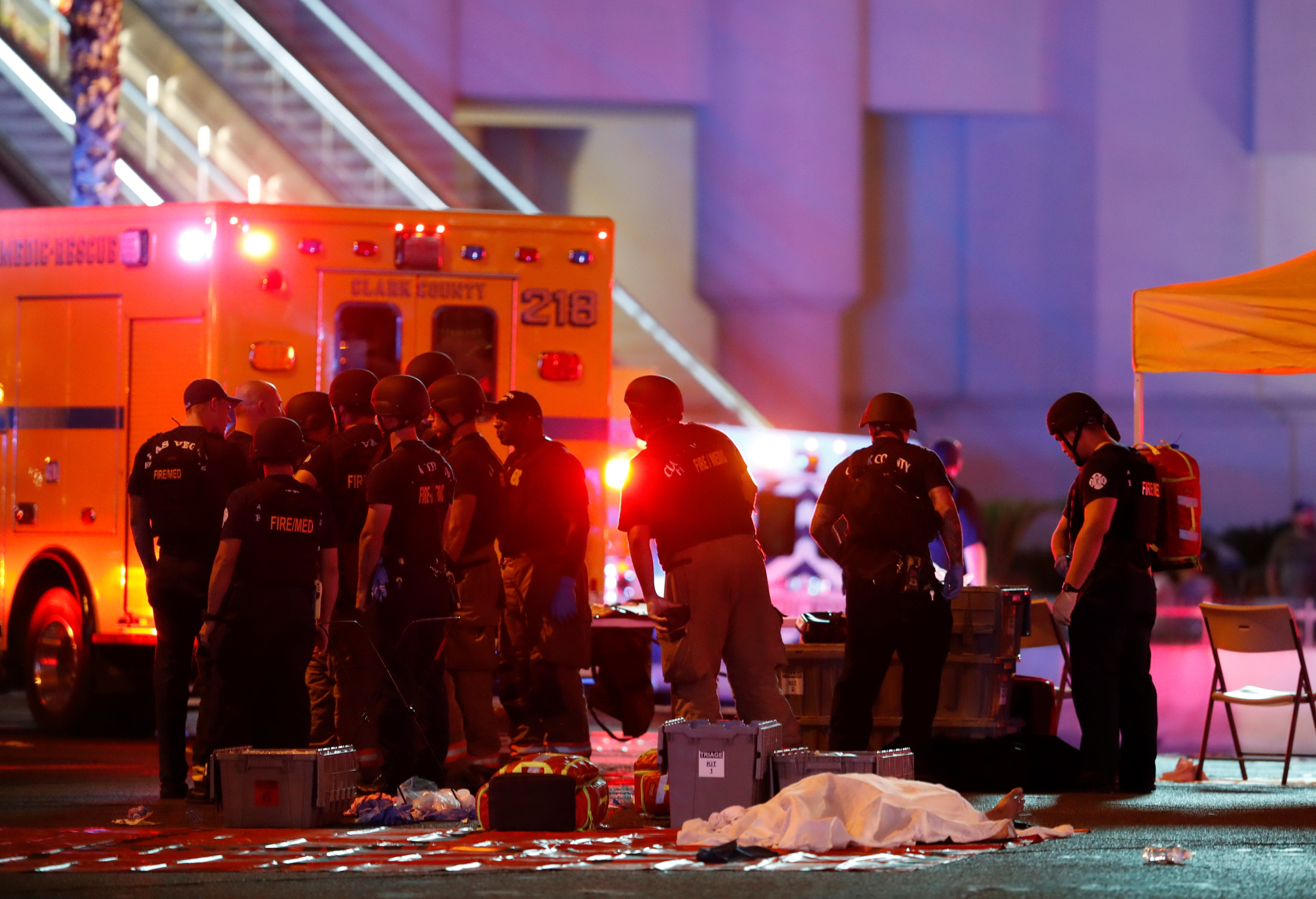 At least 20 killed at shooting rampage at Las Vegas concert