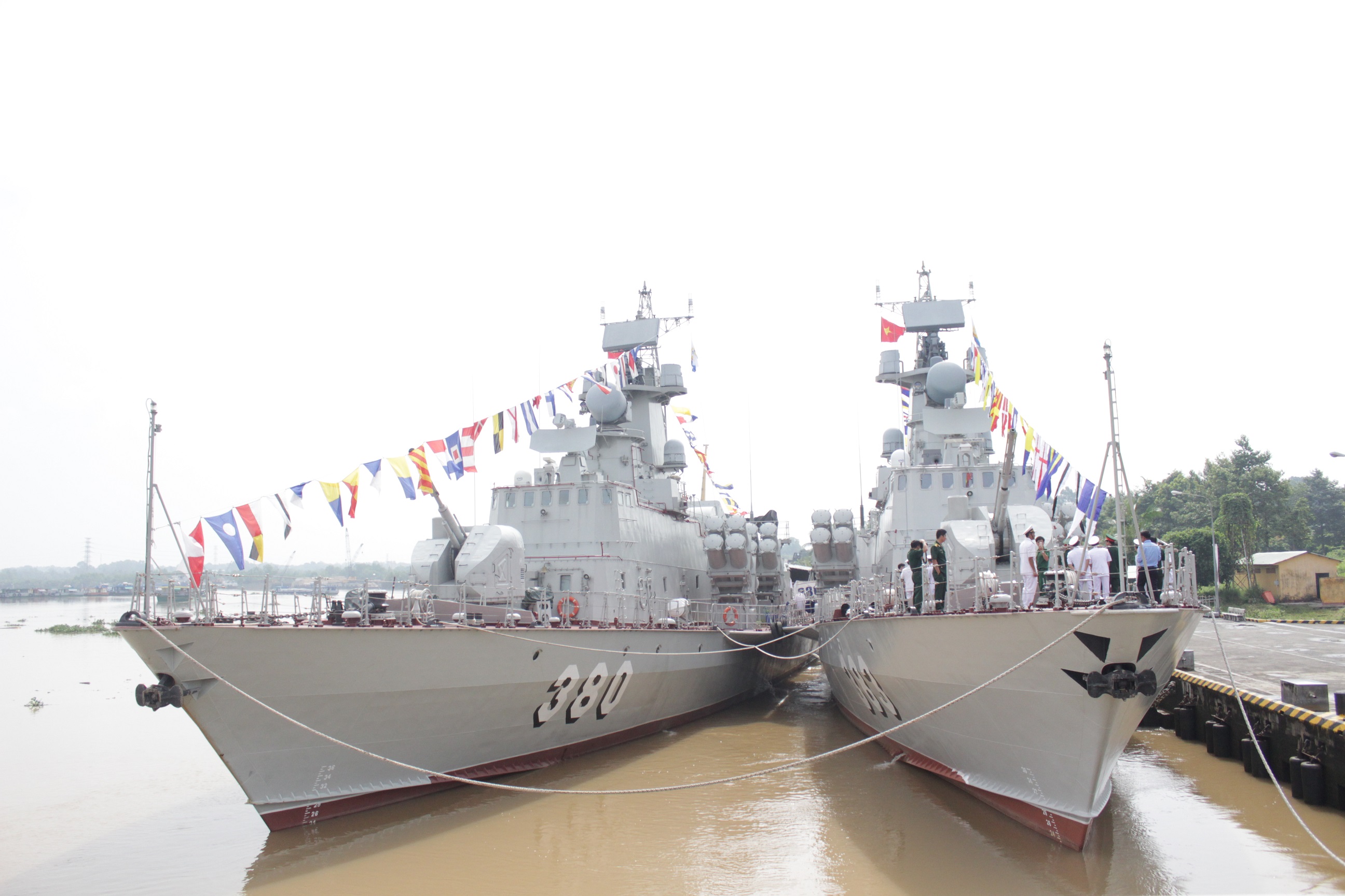 ​Vietnam launches third pair of locally-made guided missile corvettes