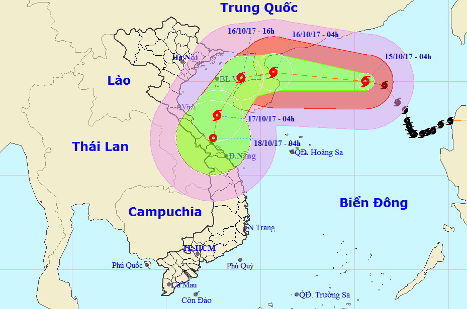 ​Storm Khanun to enter Gulf of Tokin, continue menacing northern, central Vietnam