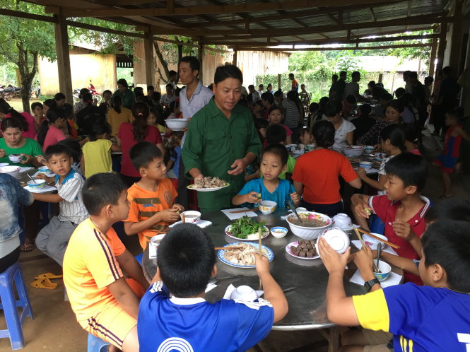 ​In Vietnam, military-run company holds grand monthly breakfast for workers