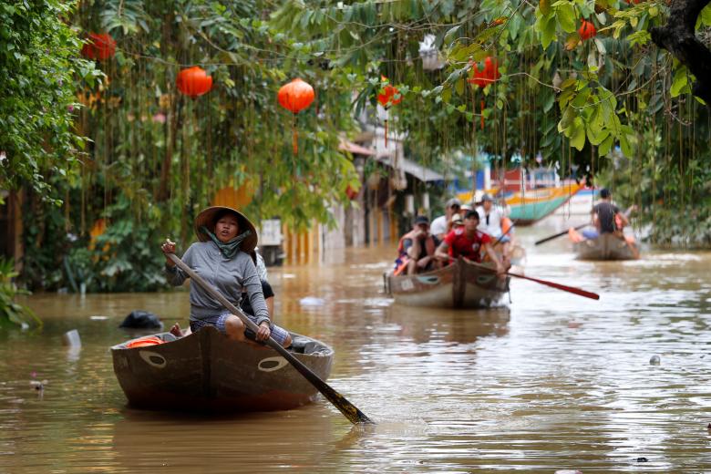 UNESCO town in Vietnam under water