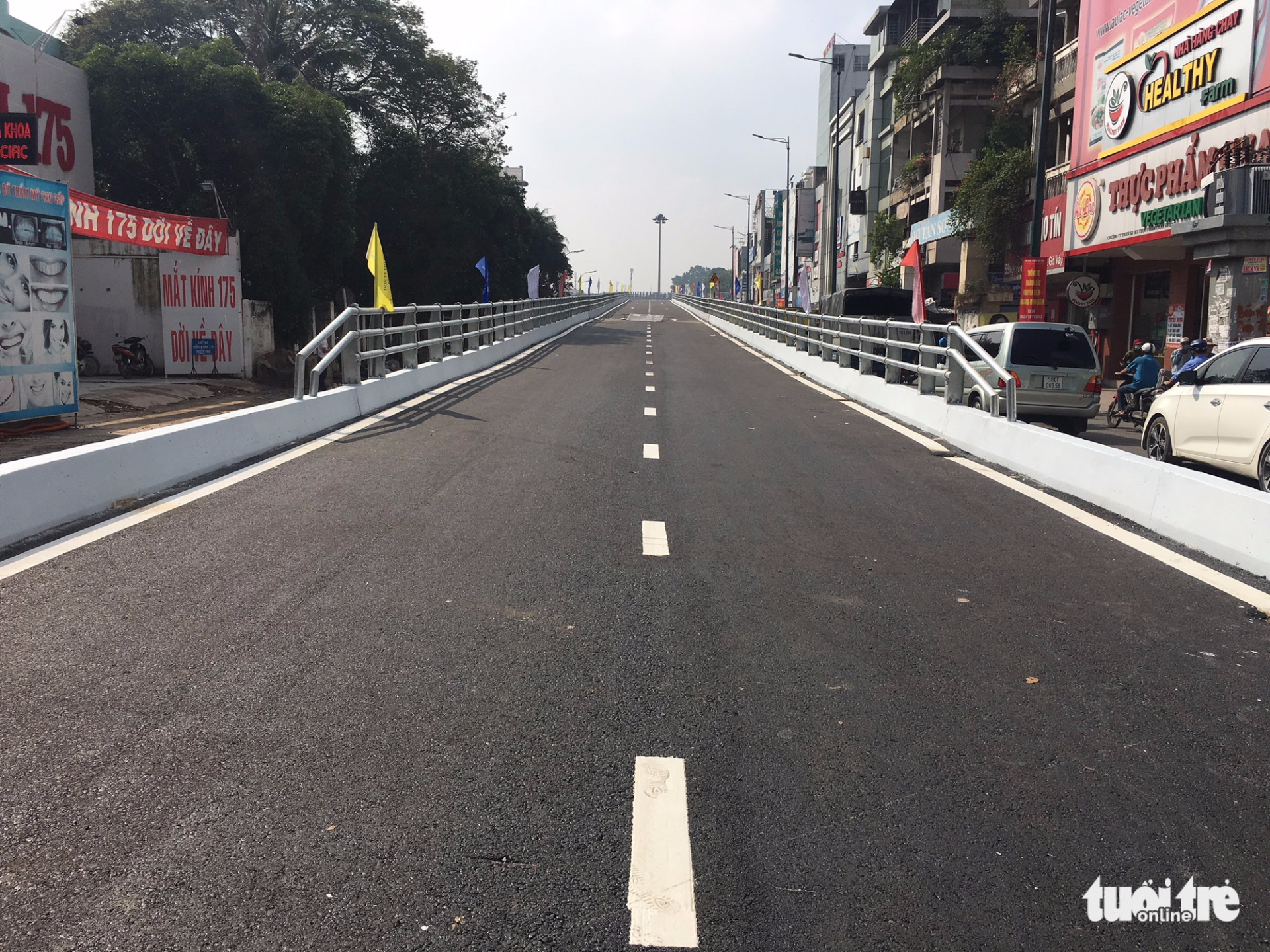 ​Second branch of flyover near Ho Chi Minh City airport open to traffic