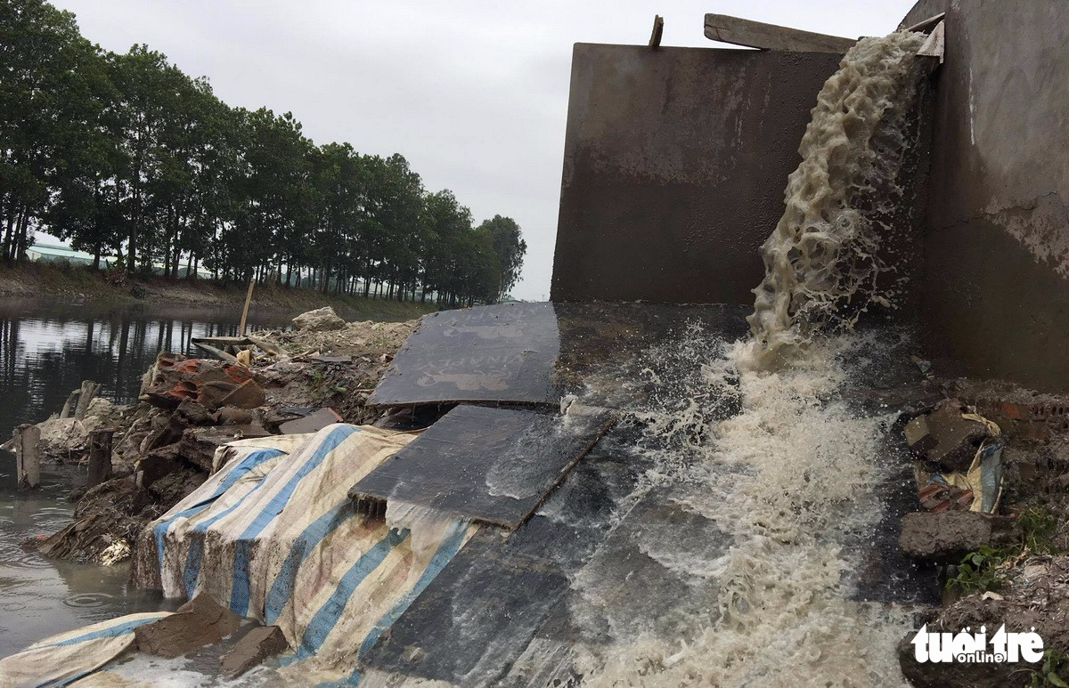 ​Businesses found discharging wastewater into reservoir in northern Vietnamese province
