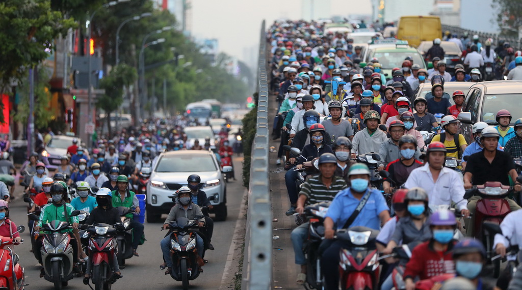 ​Saigon: A city on motorbikes