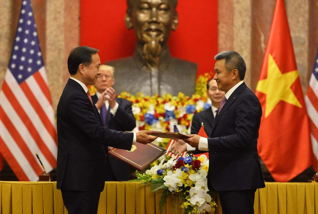 ​​Vietnam, US sign deals worth $12bn during Trump visit