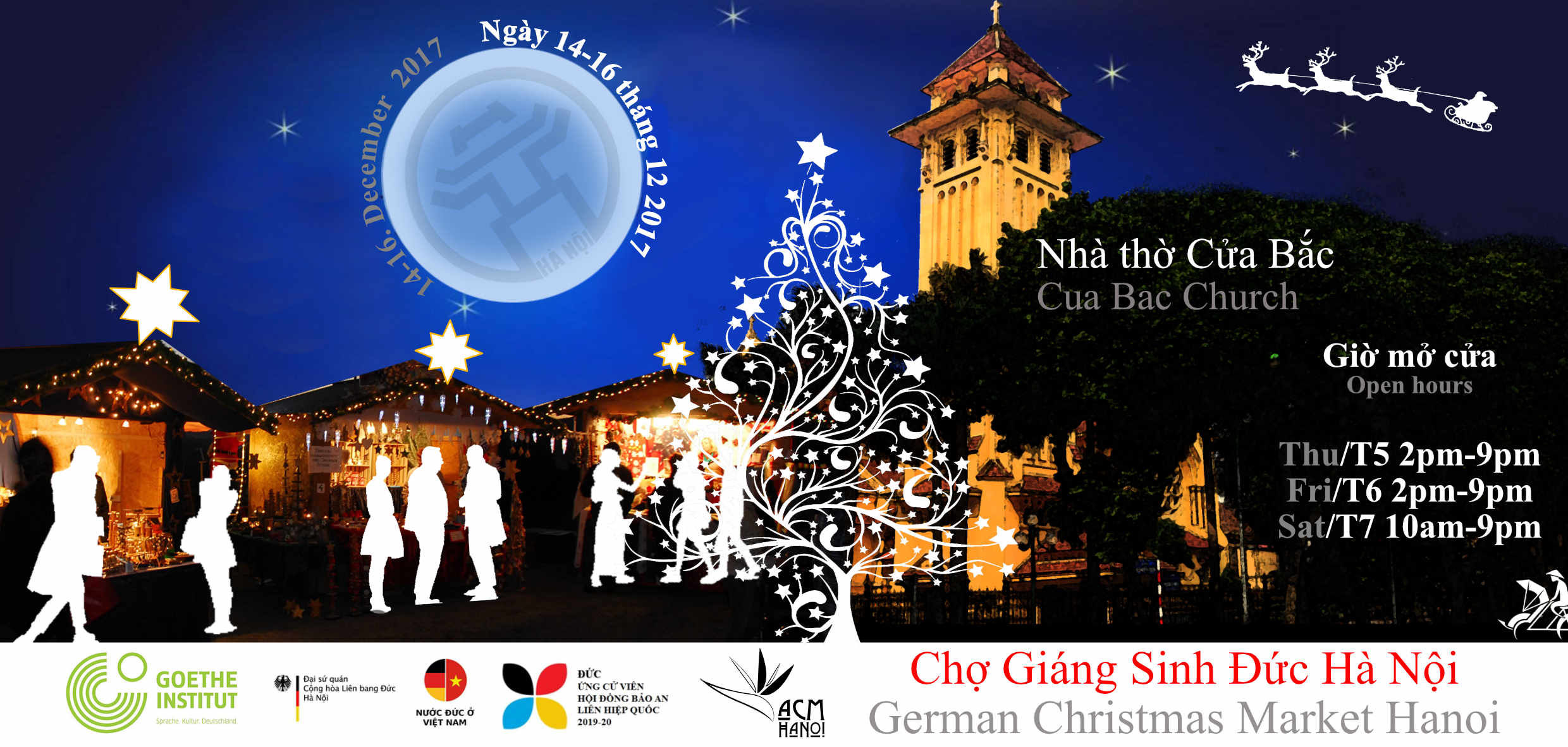 Concert, German-style market to ring in Christmas in Hanoi