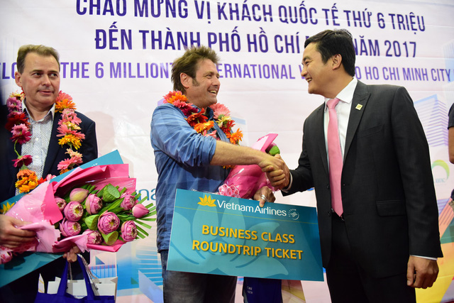 ​Ho Chi Minh City welcomes six-millionth int’l visitor in 2017