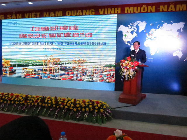 ​Vietnam reaches $400bn in import-export turnover