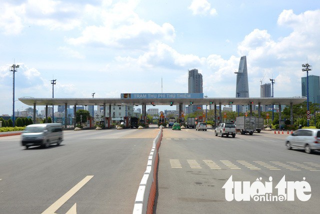 ​Tollgate of Saigon River tunnel to be removed to alleviate congestion