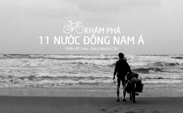 Vietnamese guy cycles across Southeast Asia to raise charity funds