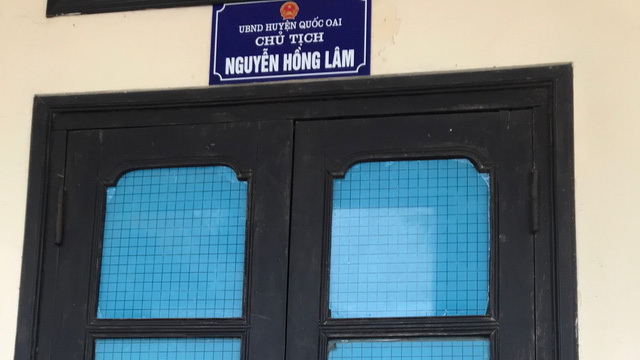 ​Hanoi district chairman says ‘in trouble’ before going missing