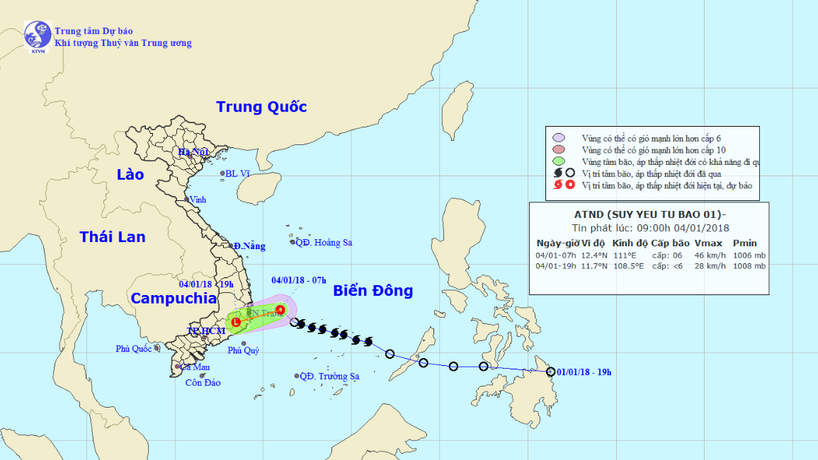 ​Storm Bolaven weakens, likely to dissipate at sea: Vietnam forecasters