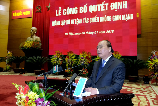 ​Vietnam establishes cyberspace command center