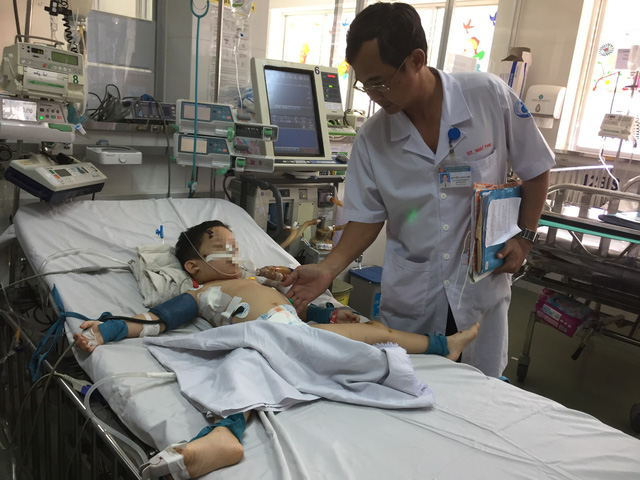 Vietnamese boys hospitalized after being attacked by family dogs