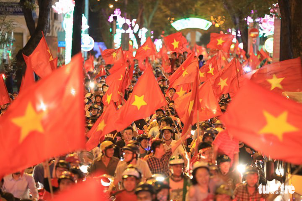 Vietnam’s football fans take to the streets after Asian Cup final progress 