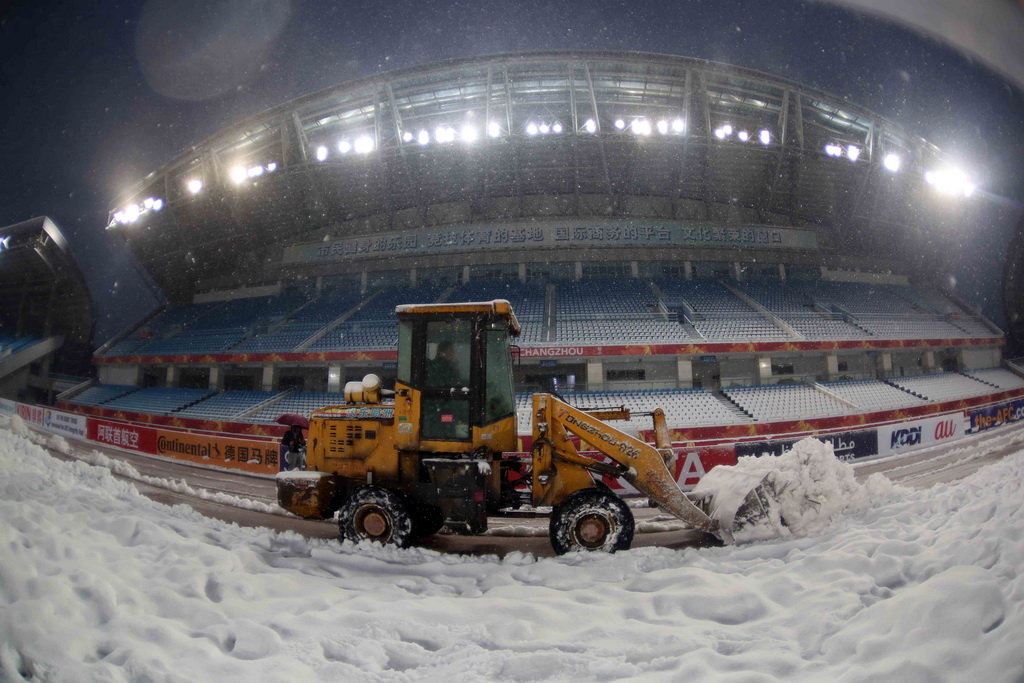 ​Heavy snowfall threatens to postpone AFC U23 Championship final