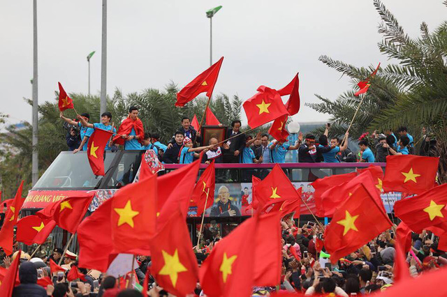 Vietnam welcomes footballers home as ‘heroes’ in wake of AFC U23 miracle