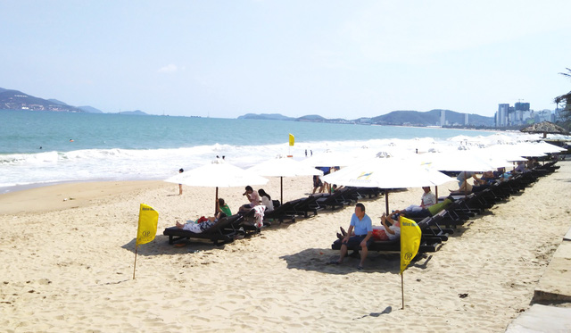 Nha Trang beach likely have more set space, rules for hotels 