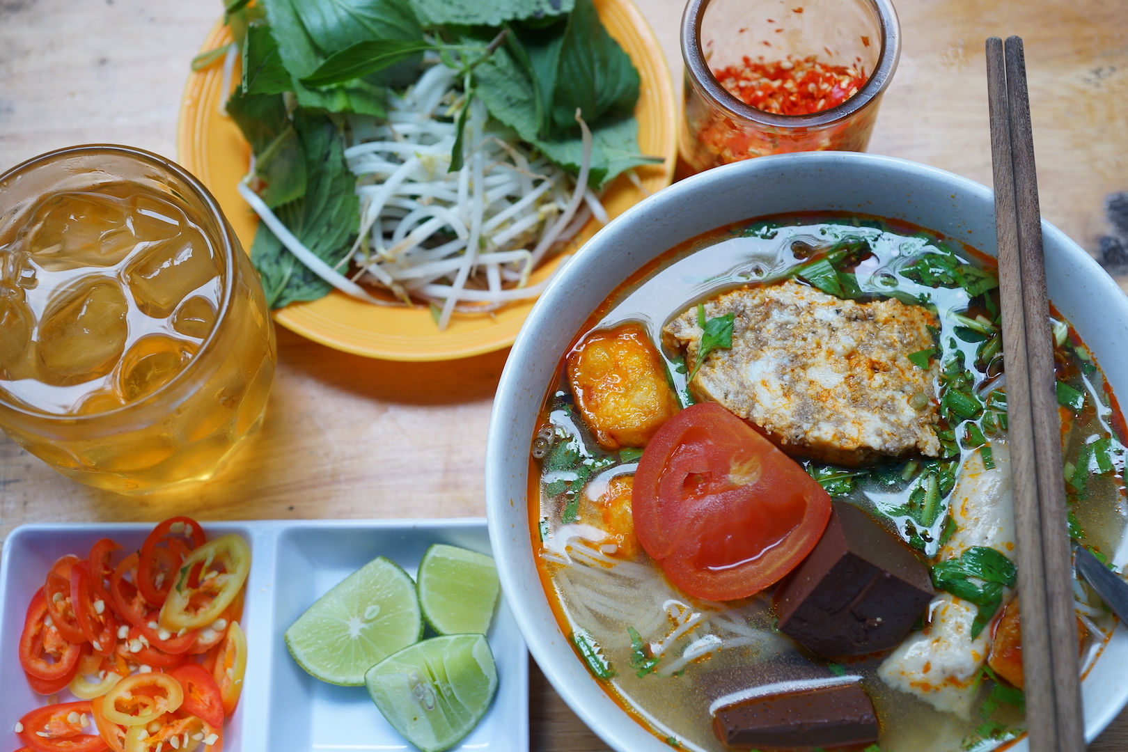 ​Among many noodle dishes in Saigon, ‘bun rieu’ exactly is what the doctor ordered 