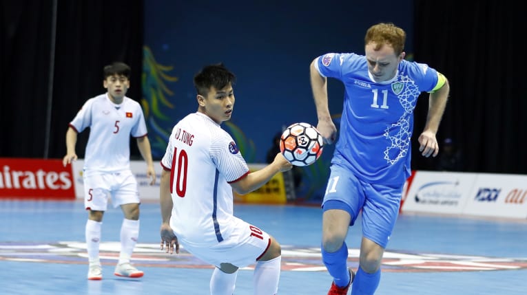 Vietnam end journey at AFC Futsal Championship with quarterfinal loss to Uzbekistan