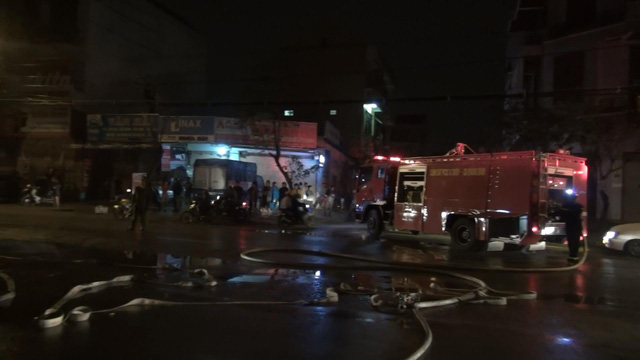 ​Fire engulfs VPBank office in north-central Vietnam