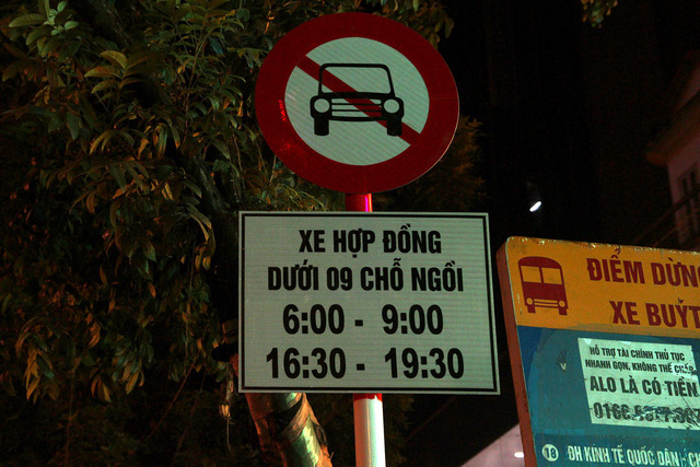 ​Hanoi bans contract-based vehicles, including Grab and Uber, on multiple streets