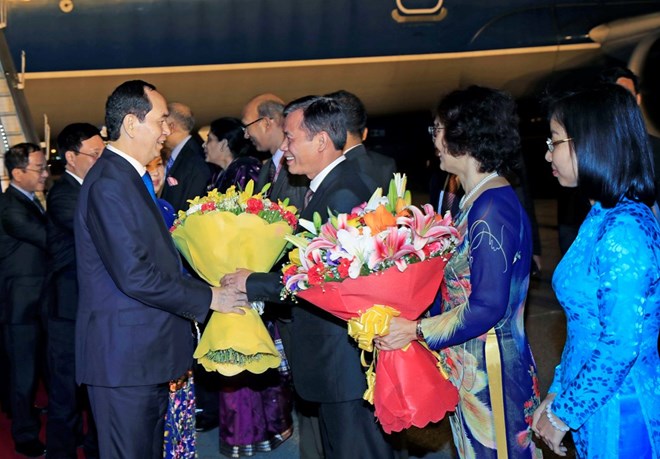 ​Vietnamese president begins state visit to India