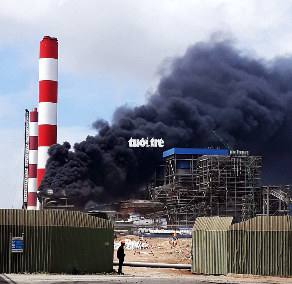 ​Fire erupts at thermal power station in southern Vietnam