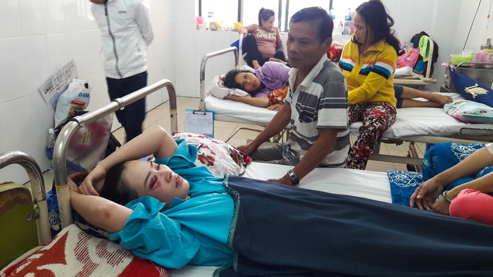 ​Man beating woman over dining feud in Da Nang is nephew of police chief