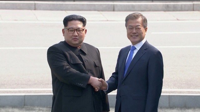 'A new history starts now' as leaders of two Koreas begin summit