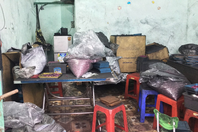 ​​Cosmetics made of bamboo charcoal powder found in Ho Chi Minh City