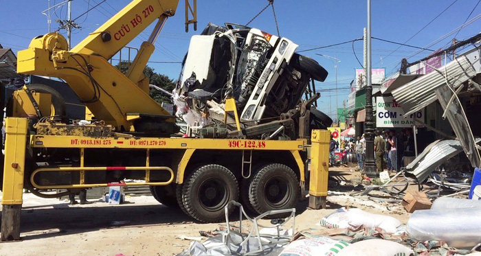 Brake failure ruled out as cause of fatal truck accident near Da Lat