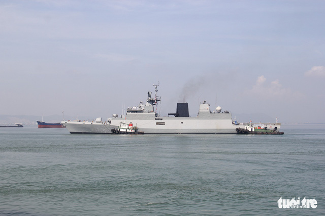 ​Three Indian naval ships begin friendly visit to Da Nang