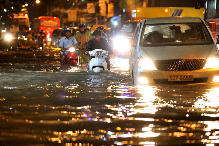 ​Ho Chi Minh City anti-flood agency describes street flooding as ‘water accumulation’