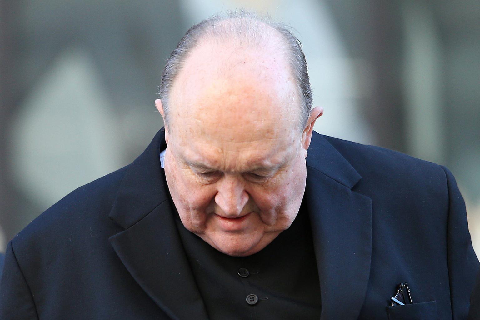 Australian archbishop steps aside after conviction for concealing child sex abuse