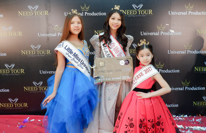 Meet the 13-yr-old Vietnamese winner of 2018 Little Miss Universe