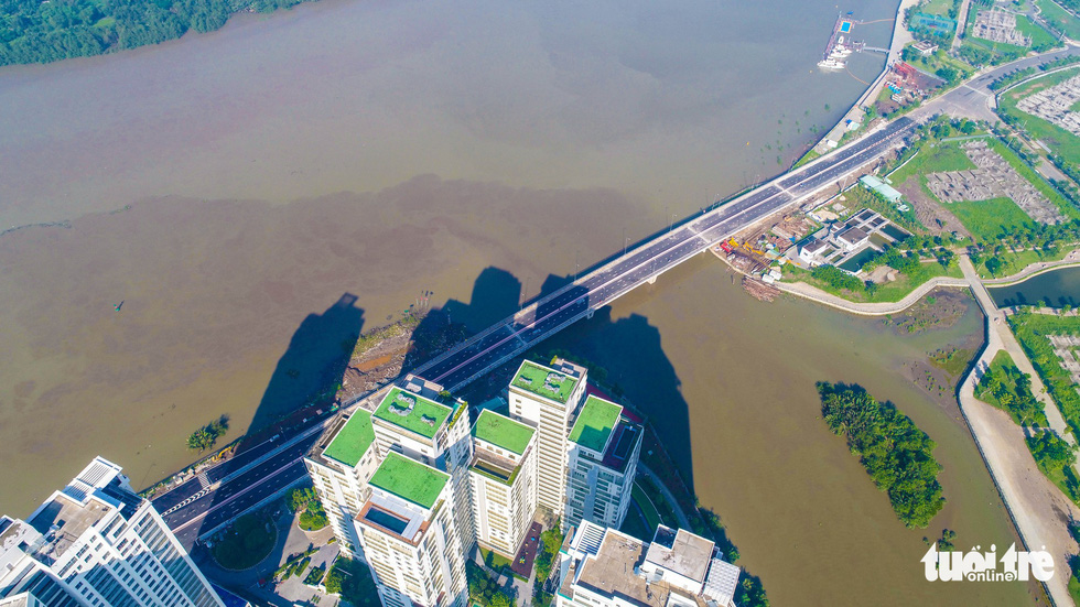 Multimillion-dollar bridge leading to Diamond Islet opens in Ho Chi Minh City