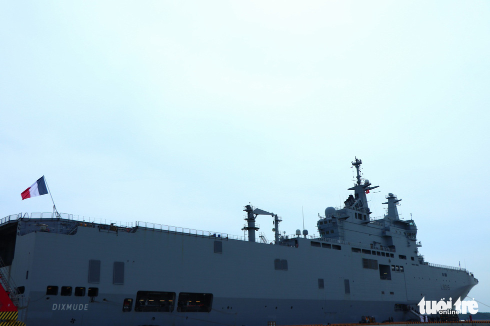 French naval ships begin five-day port call in Ho Chi Minh City
