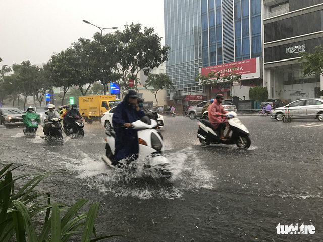 ​Heavy downpour sinks Ho Chi Minh City, again