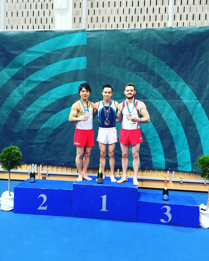​Vietnamese artistic gymnasts win two golds at FIG World Cup in Slovenia 
