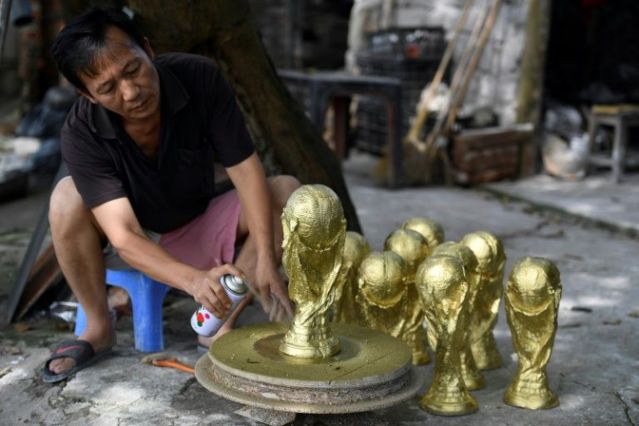 ​Trophy hunting: World Cup replicas selling fast in Vietnam